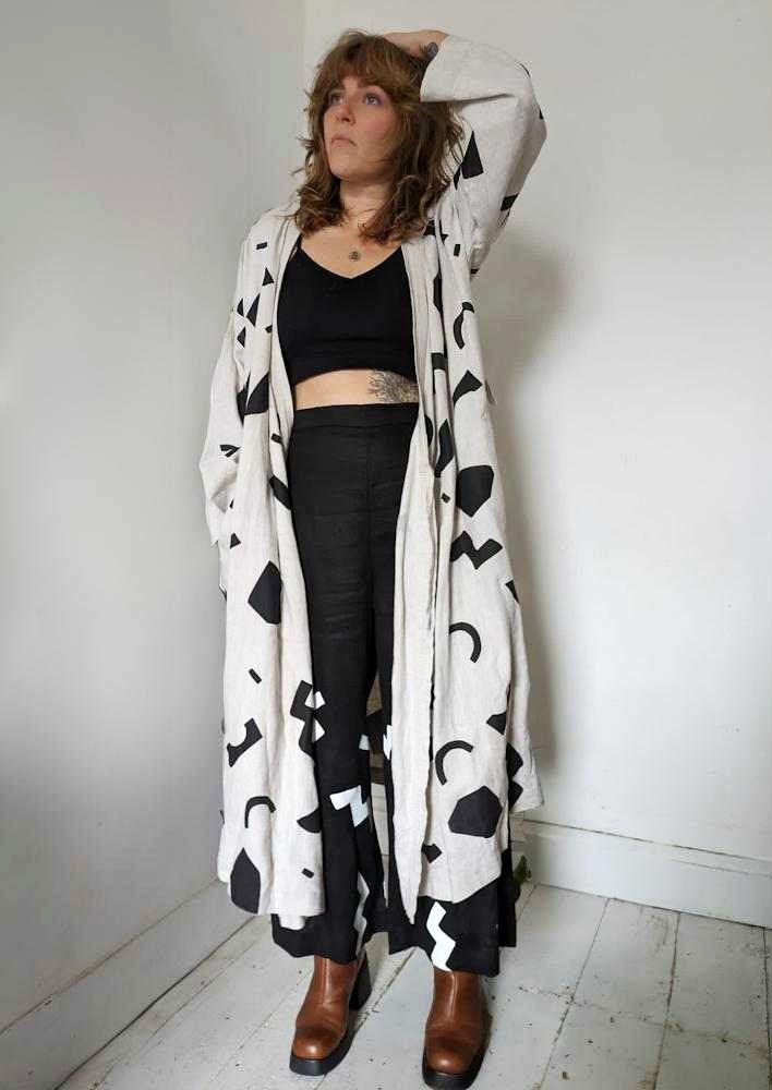 Abstract Kimono/Robe