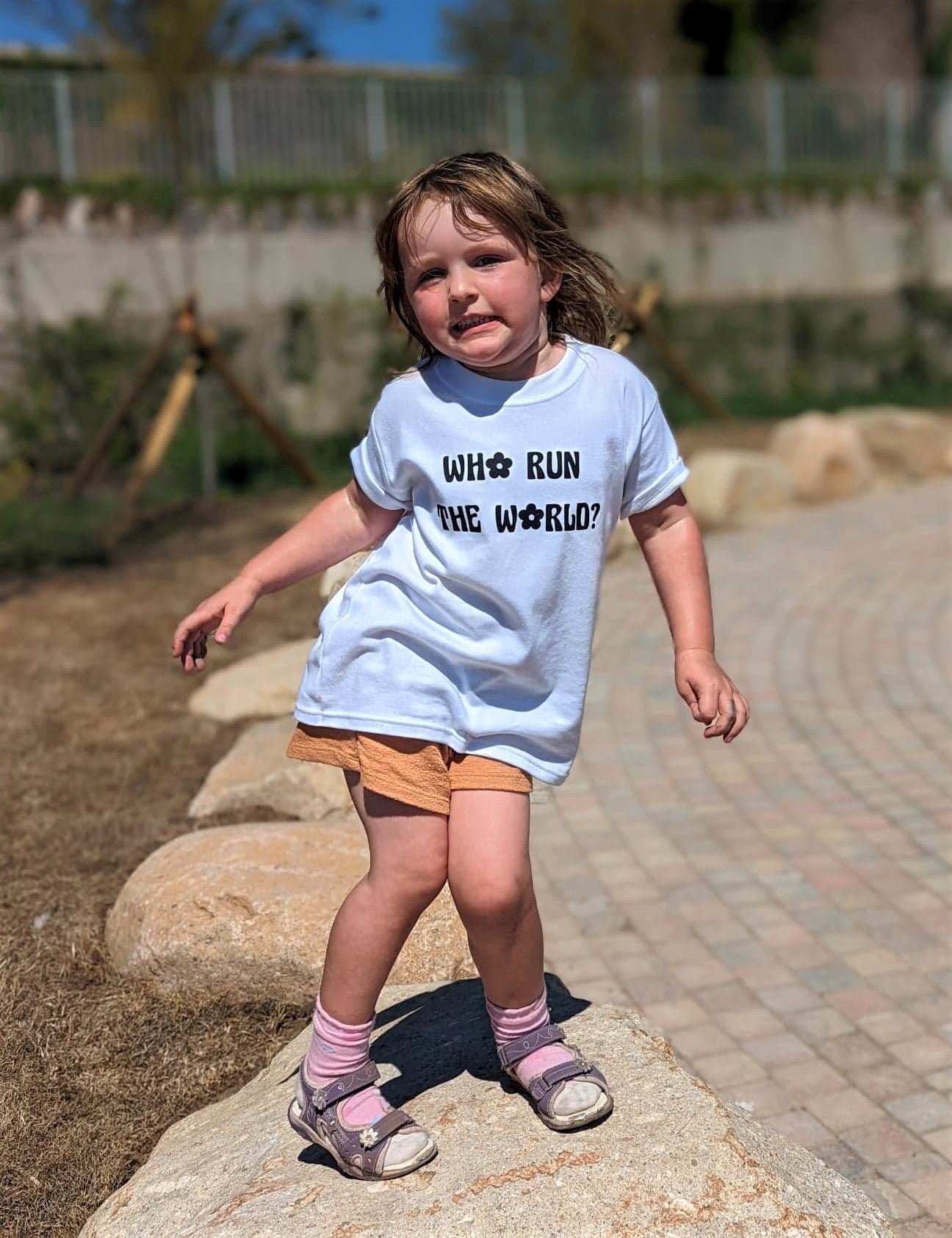 'Who Run The World?' Childrens Tee